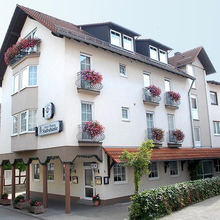 Hotel Stadtschaenke Bad König Exteriör bild