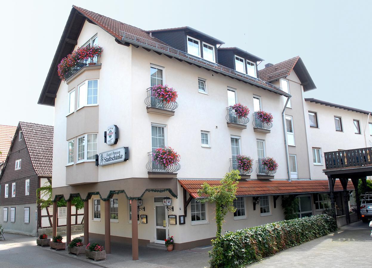 Hotel Stadtschaenke Bad König Exteriör bild